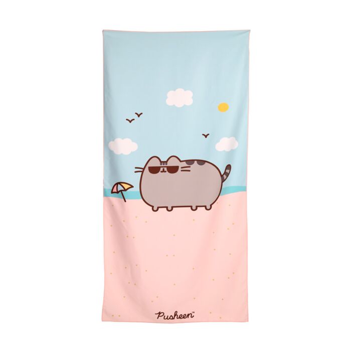 Pusheen the Cat Katt Mikrofiber Strandhandduk