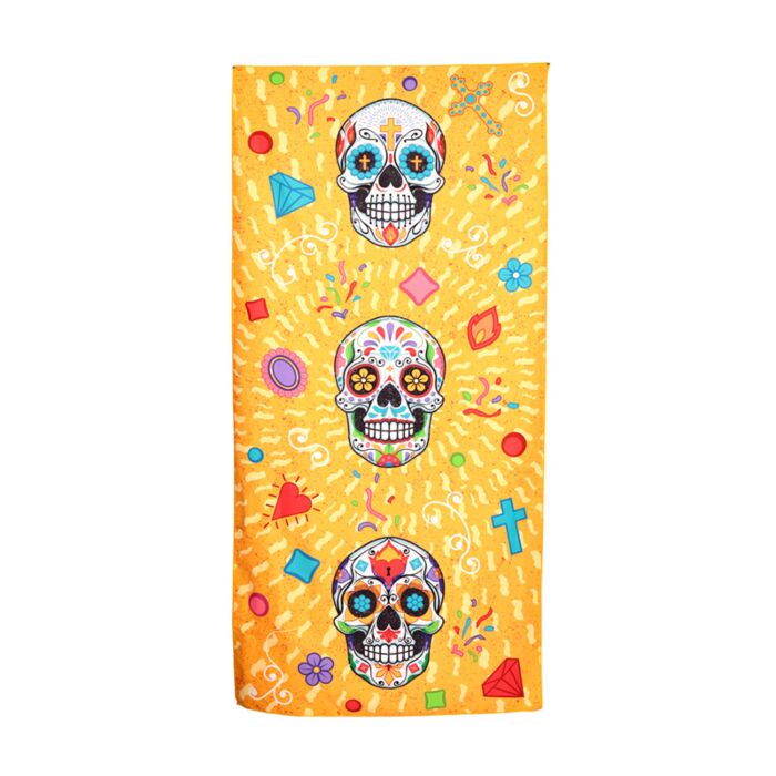 Day of the Dead Mikrofiber Strandhandduk