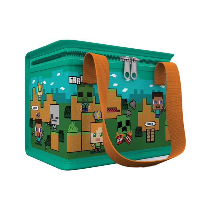 RPET Kylväska - Minecraft Steve & Alex