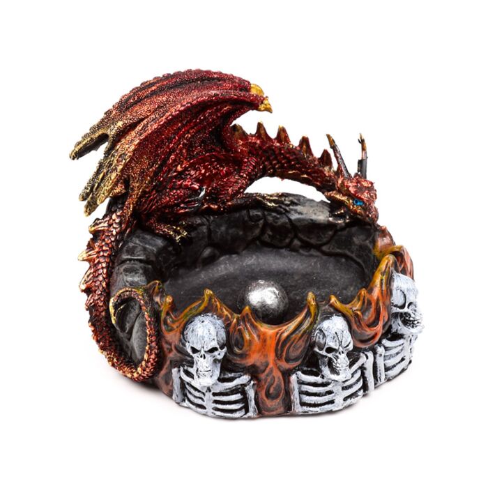Dark Legends Ring of Fire Drake Rökelsehållare för Stickor & Koner