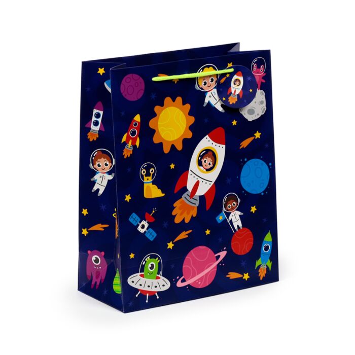 Space Cadet Rymd Presentpåse Stor