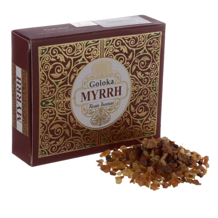 Goloka Rökelse Resin Myrra 30g