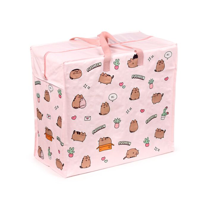 Pusheen the Cat Plants Tvätt & Förvaringspåse med Dragkedja