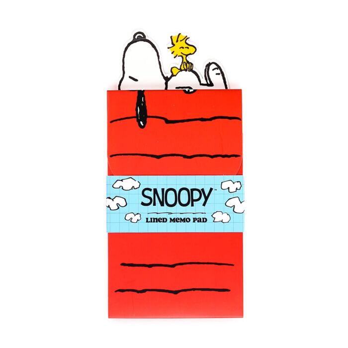 Peanuts Snobben Snoopy & Woodstock Flip Open Format Anteckningsblock