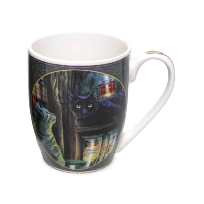 Lisa Parker Magical Emporium Cat Katt Porslinsmugg