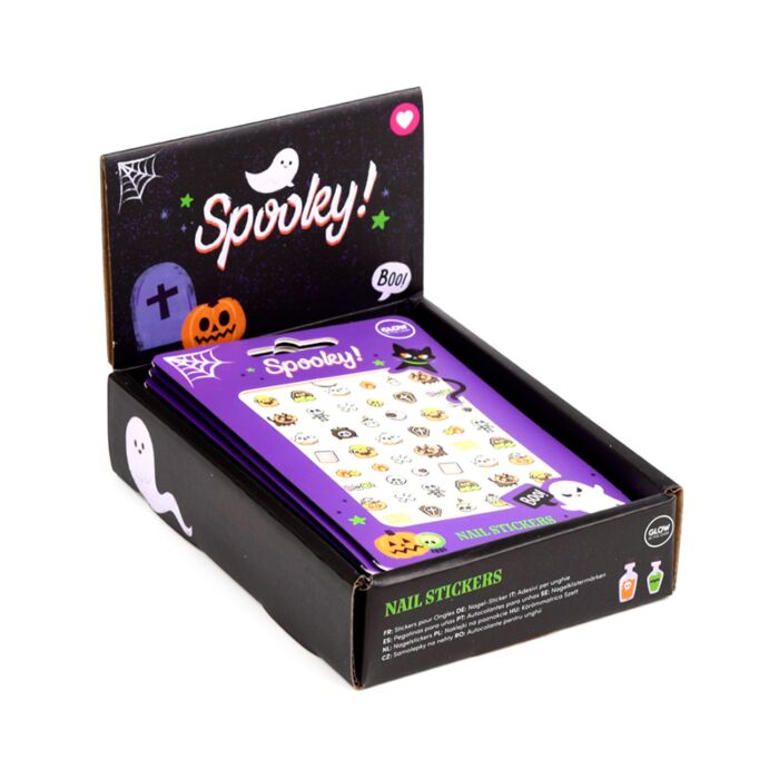 Spooky Självhäftande Nagelstickers