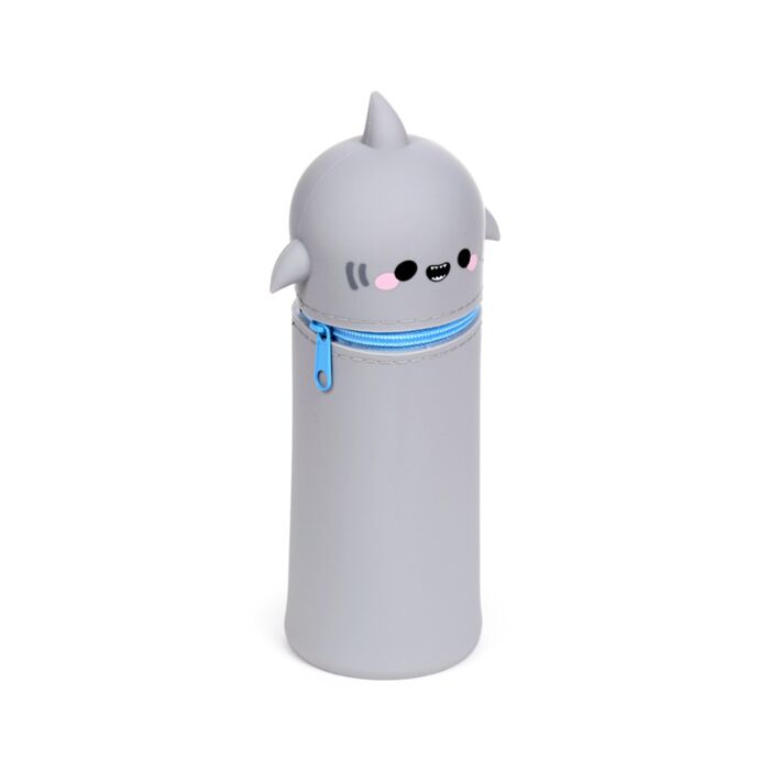 Adoramals Archie the Shark Haj Stående Pennfodral i Silikon