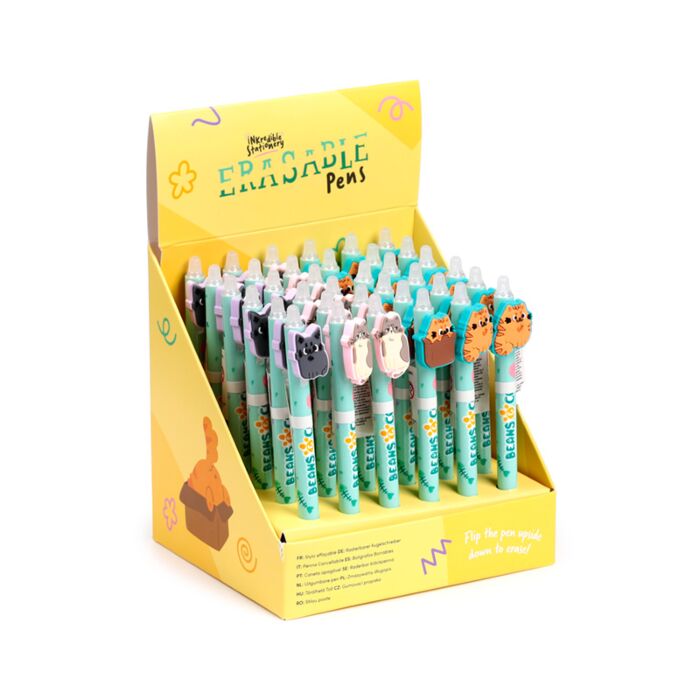 Inkredible Suddbar Bläckpenna med PVC Beans & Co Katter Topp