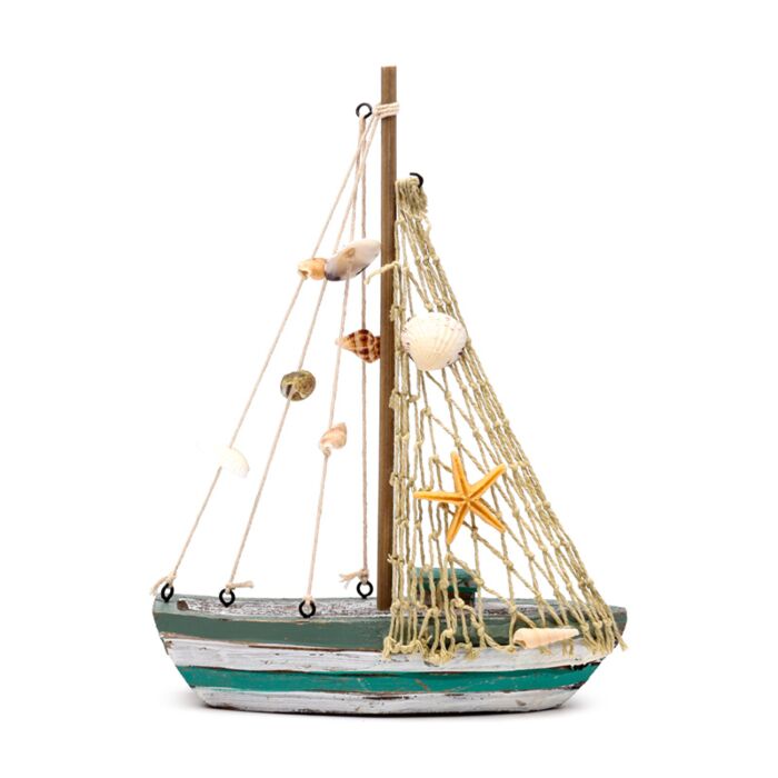 Kust Souvenir - Segelbåt Snäckor