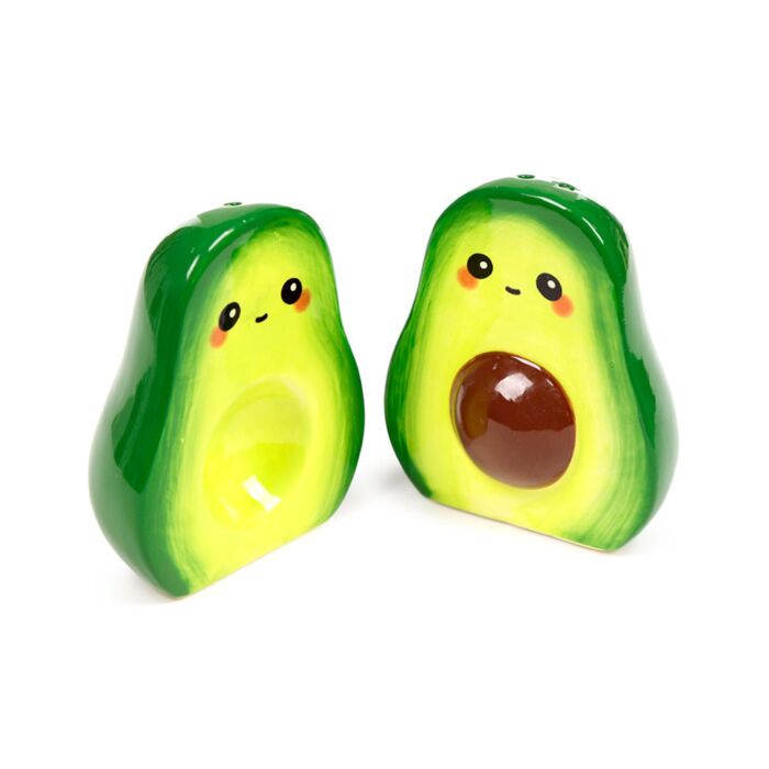 Pedro the Avocado Foodiemals Salt & Pepparset i Keramik