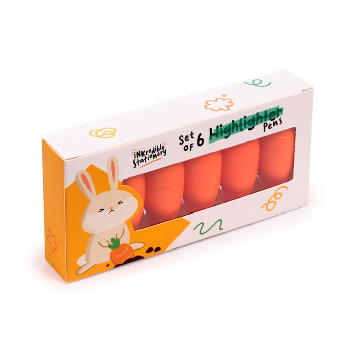 Inkredible Morot Överstrykningspenna 6-Pack Set of 6