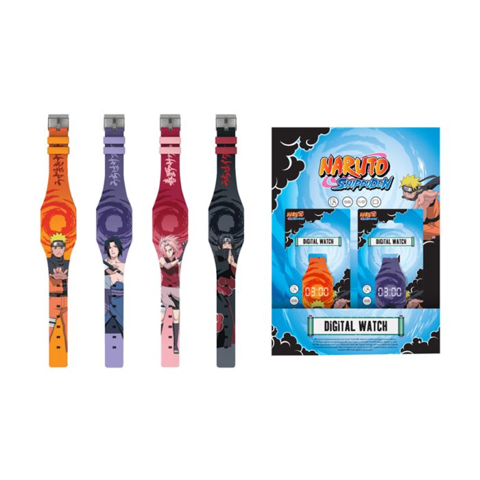 Naruto Digitalklocka i Silikon