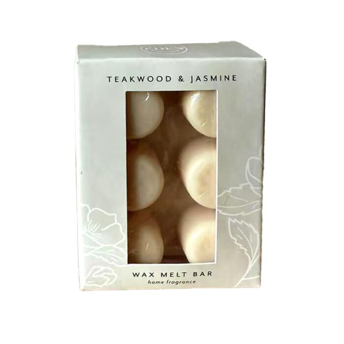 Eden 6-Pack Teakwood & Jasmin Vaxkakor