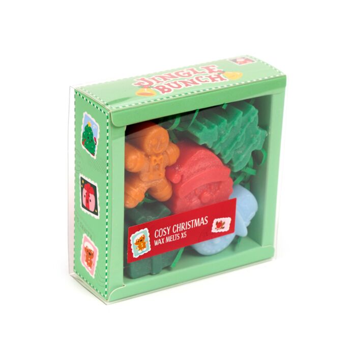 Cosy Jul Jingle Bunch 5-Pack Formade Vaxkakor