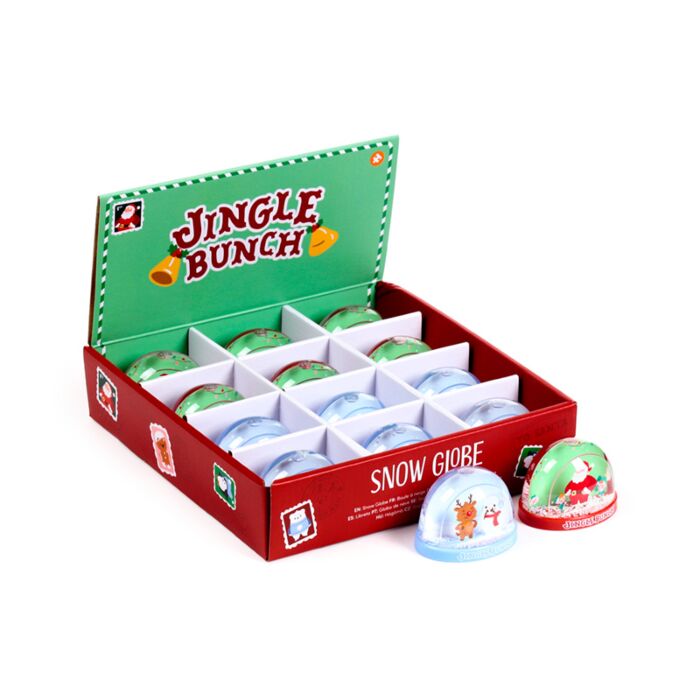 Jingle Bunch Jul Medium Glitter Snöglob