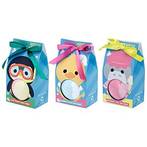 Adoramals Fruktig Badbomb i Presentförpackning