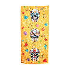Day of the Dead Mikrofiber Strandhandduk