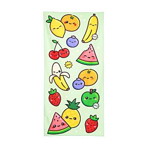 Foodiemals Watermelon & Summer Fruits Mikrofiber Strandhandduk