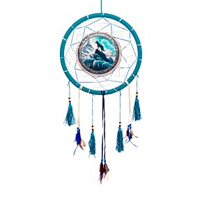 Spirit of the Wolf Pack Varg Drömfångare 33cm