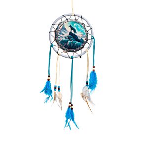 Spirit of the Wolf Pack Varg Drömfångare 16cm