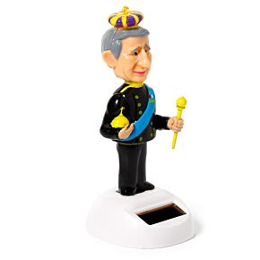 King Charles Solcellsfigur