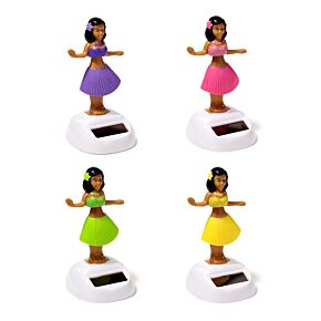 Hula Girl Solcellsfigur