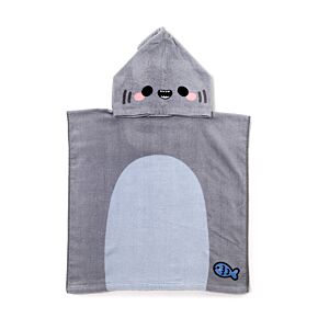 Archie the Shark Adoramals Barnhandduk med Huva