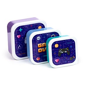 Game Over 3-Pack Lunchlådor