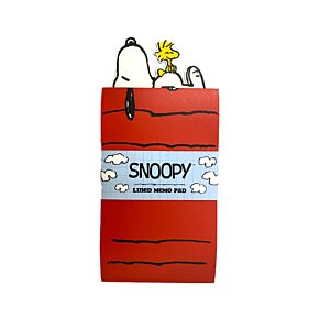 Peanuts Snobben Snoopy & Woodstock Flip Open Format Anteckningsblock
