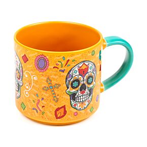 Day of the Dead Stor Porslinsmugg