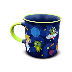 Space Cadet Finkantad Porslinsmugg