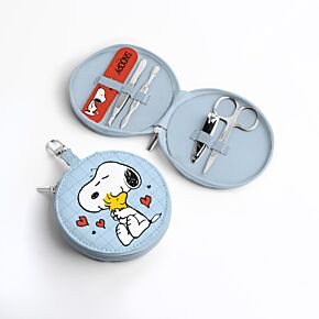 Peanuts Snobben Snoopy & Woodstock Runt Manikyrset med 5 Delar Peanuts Snobben Snoopy & Woodstock Runt Manikyrset med 5 Delar