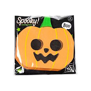 Halloween Pumpa 12-Pack 3ply Party Pappersservetter