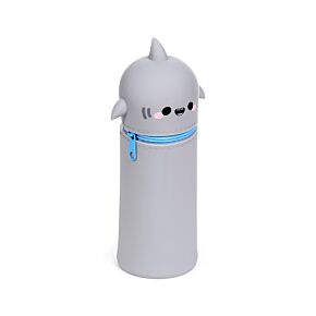Adoramals Archie the Shark Haj Stående Pennfodral i Silikon