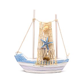 Kust Souvenir - Segelbåt Blå Stjärna