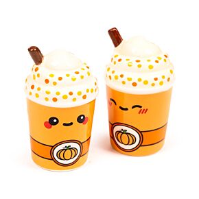 Pumpkin Spiced Latte Foodiemals Salt & Pepparset i Keramik