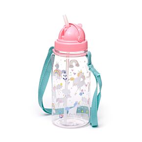 450ml Splitterfri Vattenflaska för Barn - Unicorn Magic Enhörning