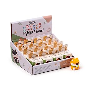 Söt Hund 2-i-1 Pennvässare & Suddgummi