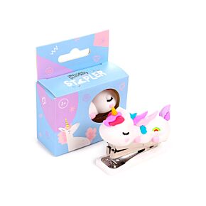 Inkredible Unicorn Magic Enhörning Formad Mini Häftapparat