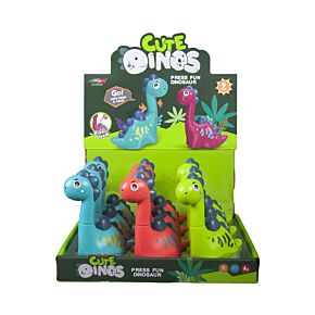 Press & Go Söt Dinosaurie Actionleksak 