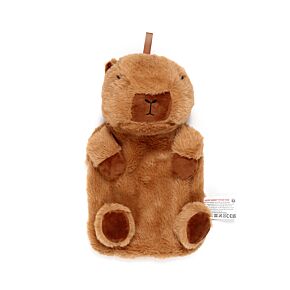 Capybara 650ml Varmvattenflaska med Plyschöverdrag
