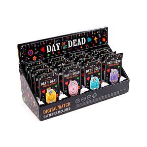 Day of the Dead Digitalklocka i Silikon