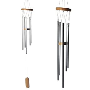 Vindflöjel i Trä med metalll Rör 77cm
