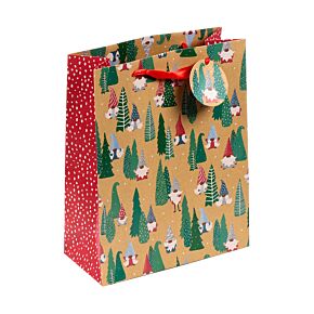 Jul Jolly Gonks Presentpåse Stor