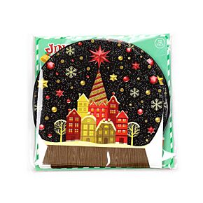 Jul Snöglob 12-Pack 3ply Party Pappersservetter