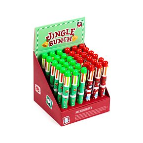 Jingle Bunch Jul Penna med Multifärg (6 Färger)