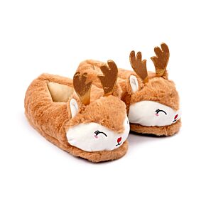 Jingle Bunch Jul Ren Tofflor (Unisex En Storlek)