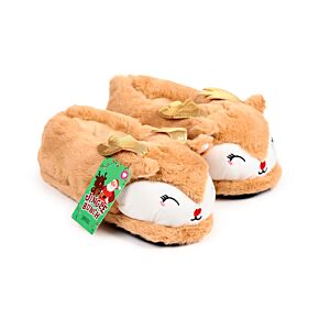 Jingle Bunch Jul Ren Tofflor (Unisex En Storlek)
