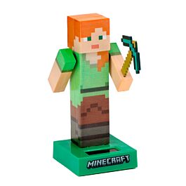 Minecraft Alex Solcellsfigur