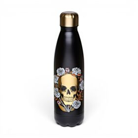 Skulls and Roses Värmeisolerad Flaska 500ml